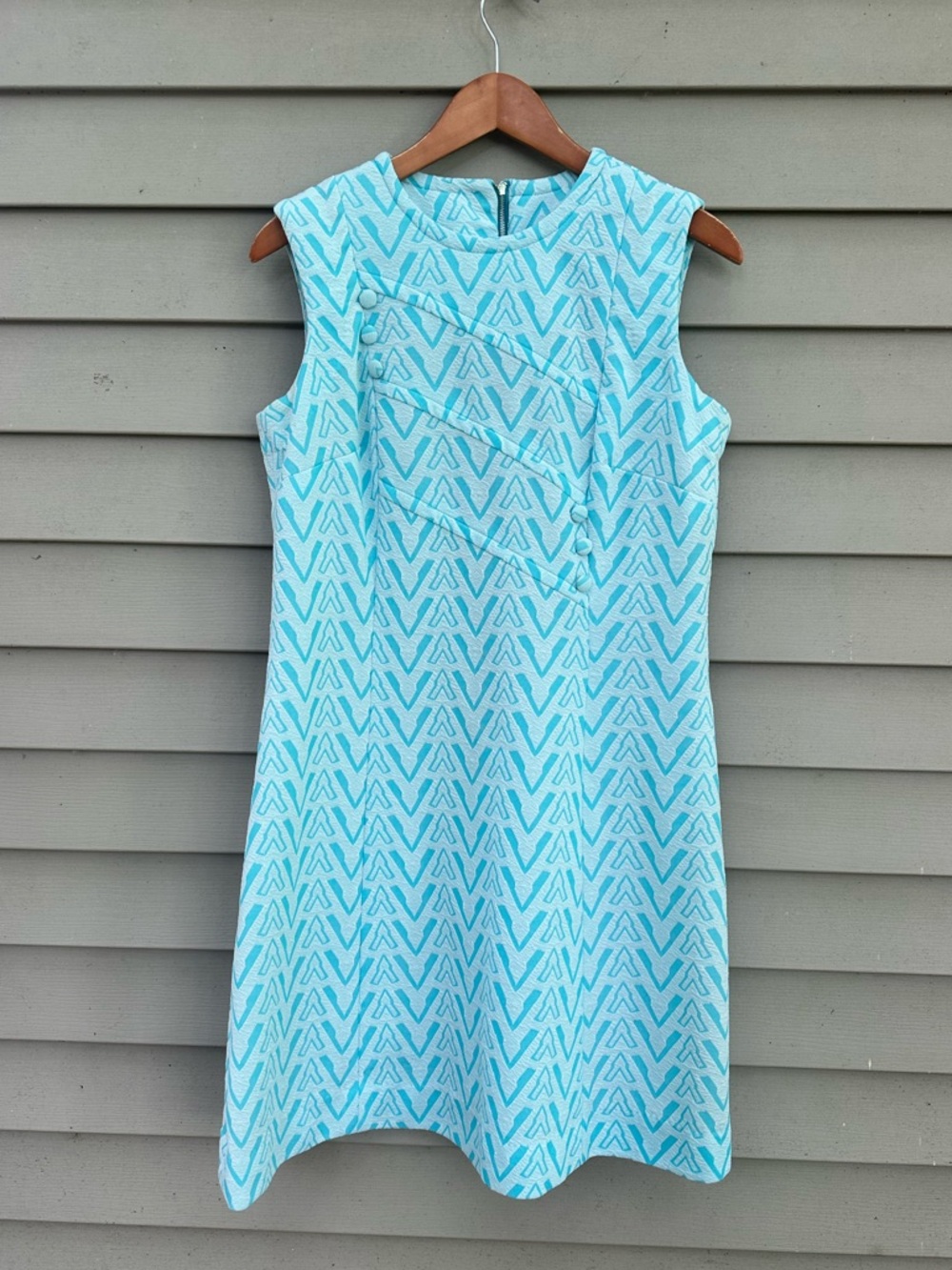 Vintage go-go mini dress polyester women’s